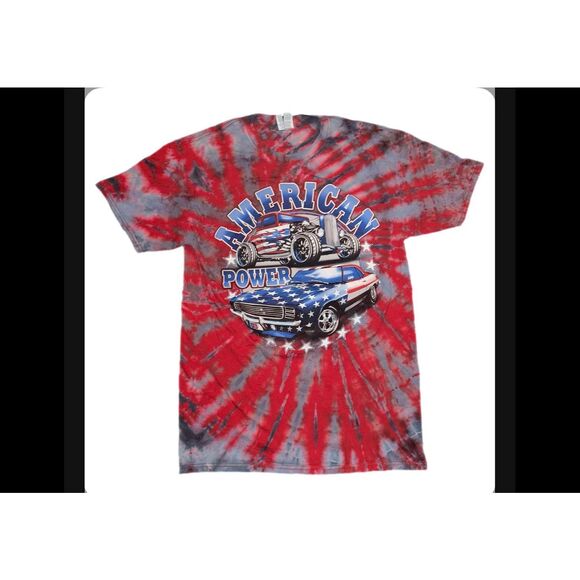 American Power Hot Rods Tie-Dye Ter - Picture 1 of 3